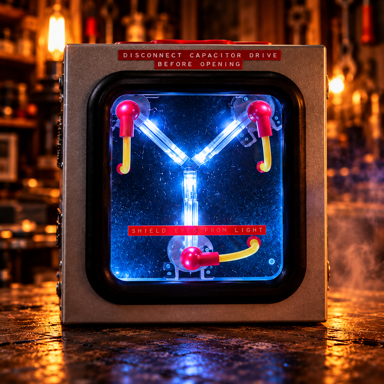 Flux Capacitor in the workshop