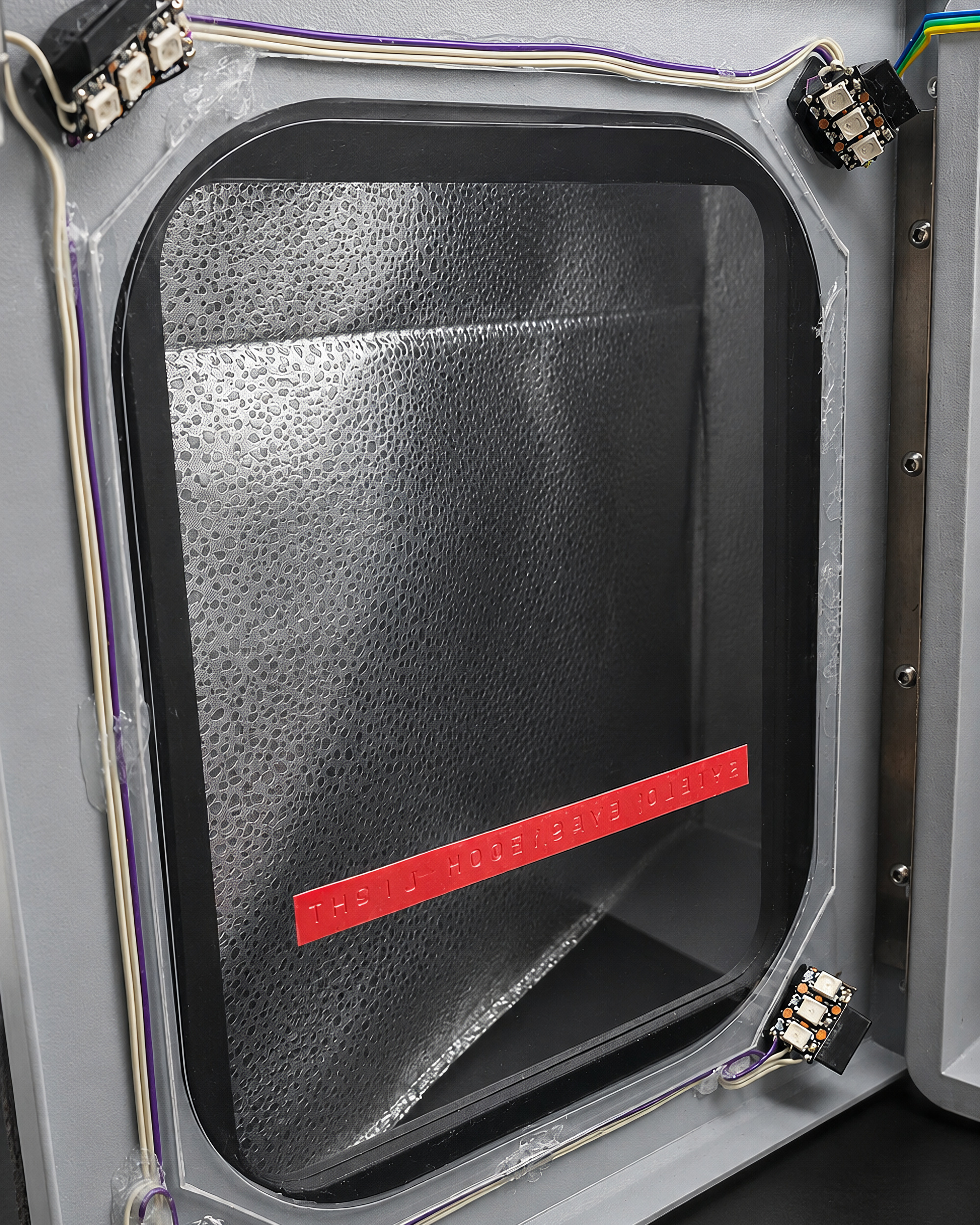 Flux Capacitor with the door open