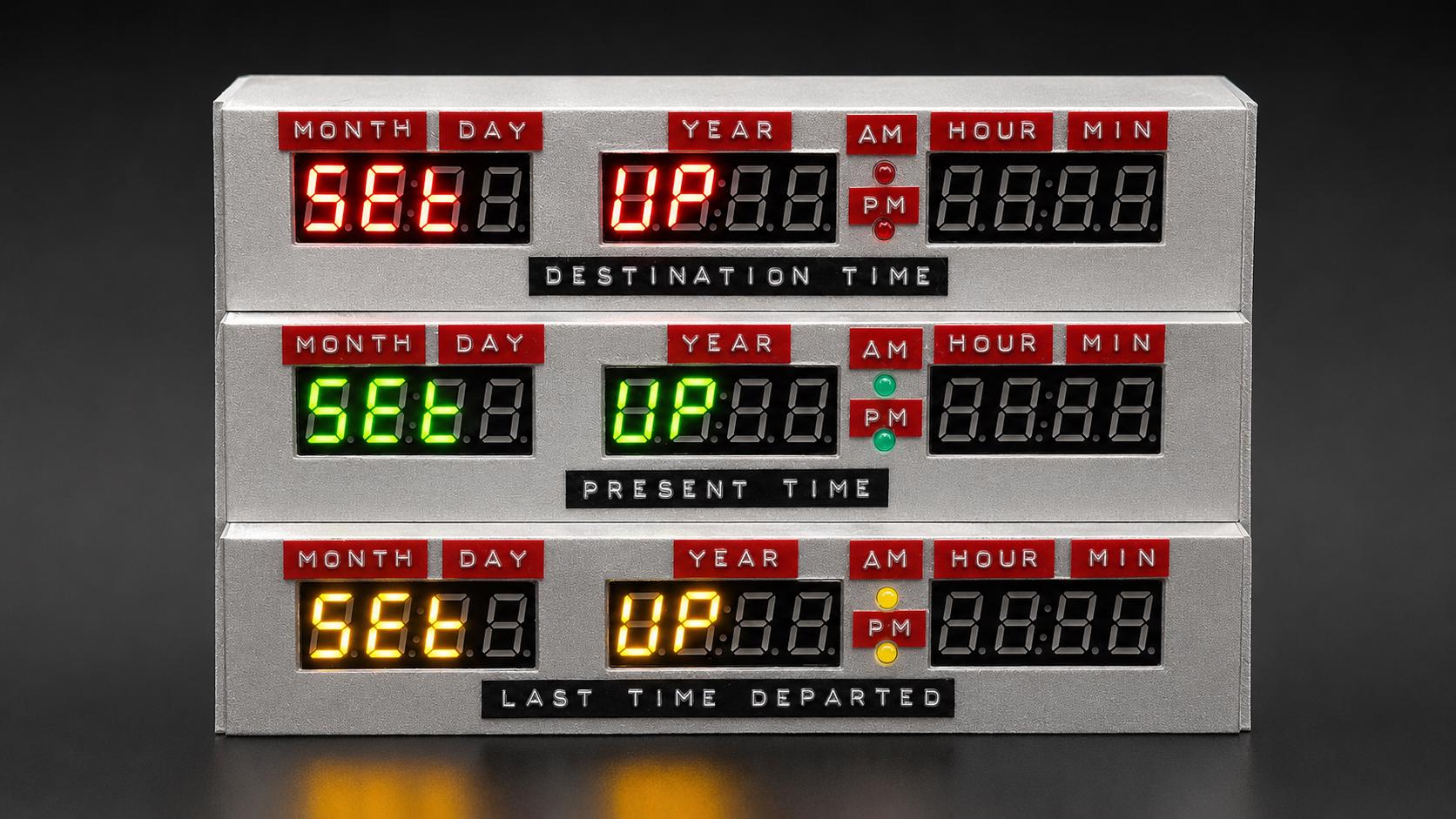 Time Circuits, side view